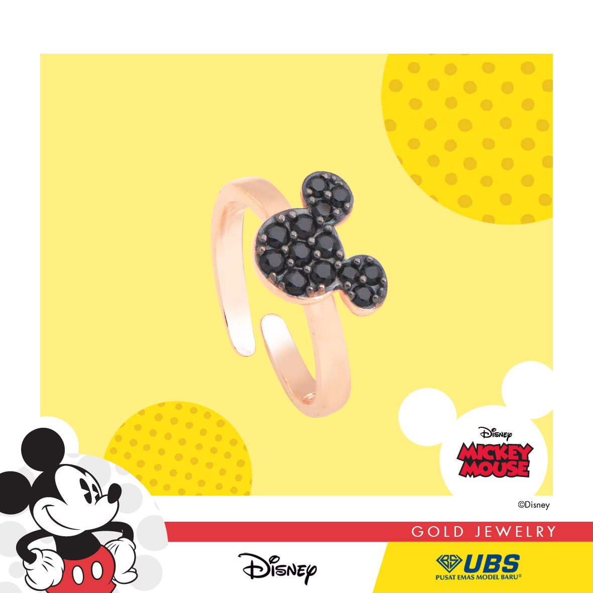 MICKEY MOUSE BABY RING