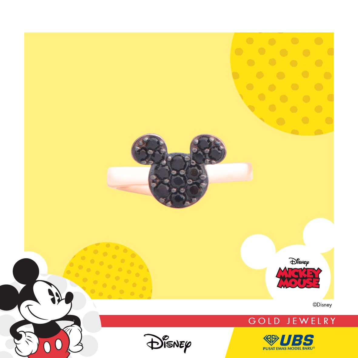 MICKEY MOUSE BABY RING
