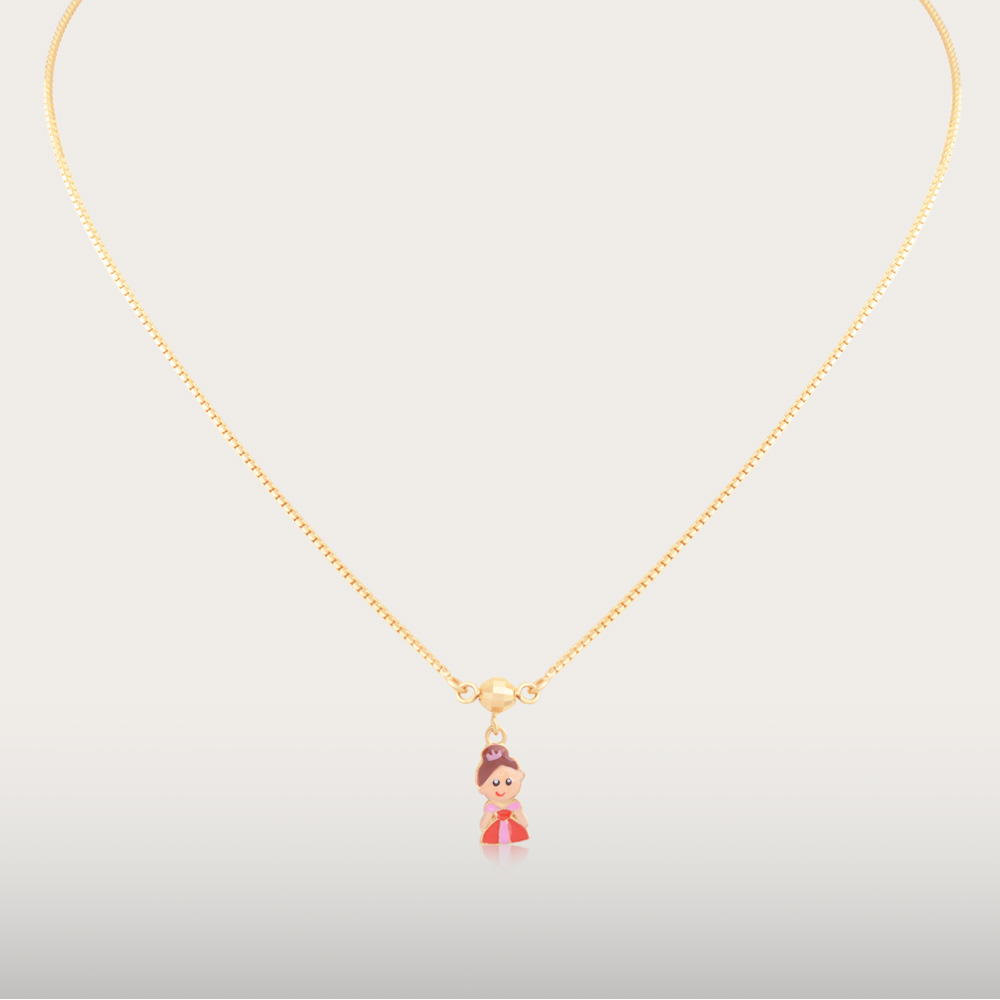 BEAUTIFUL GOLD BABY NECKLACE