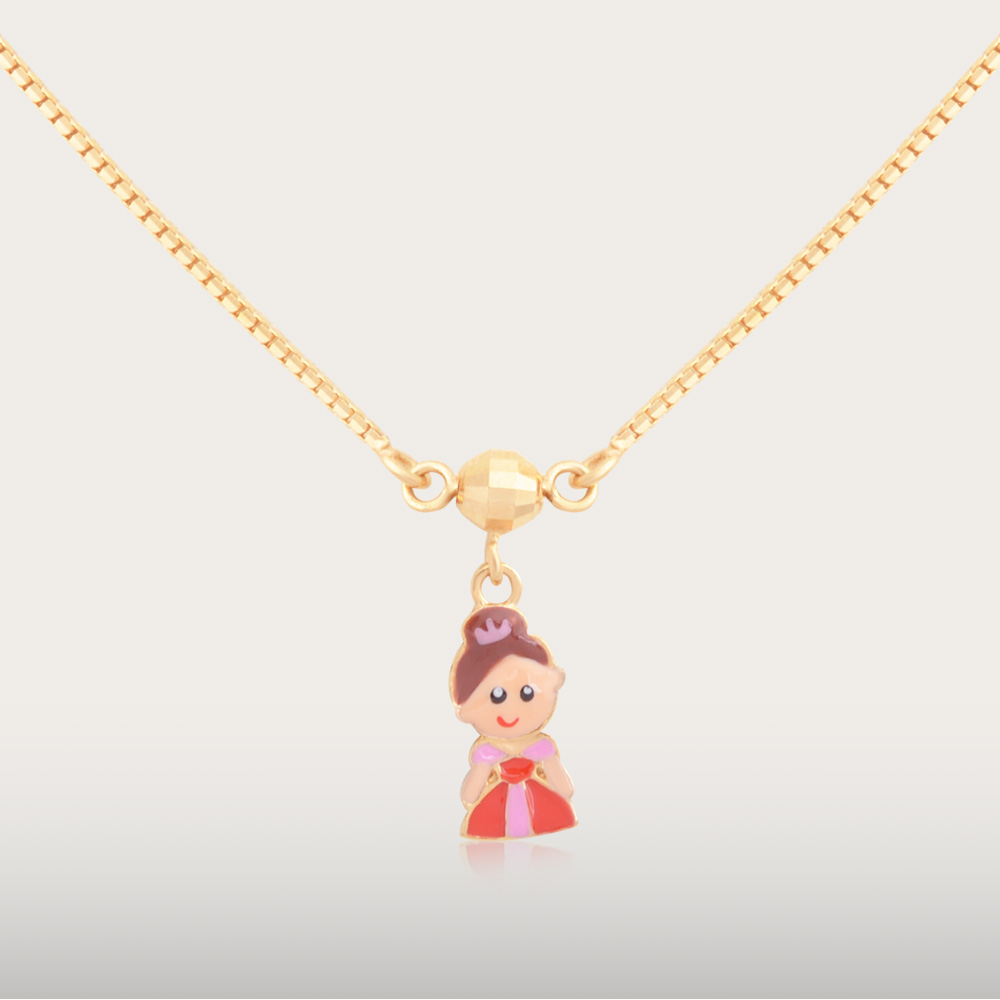 BEAUTIFUL GOLD BABY NECKLACE