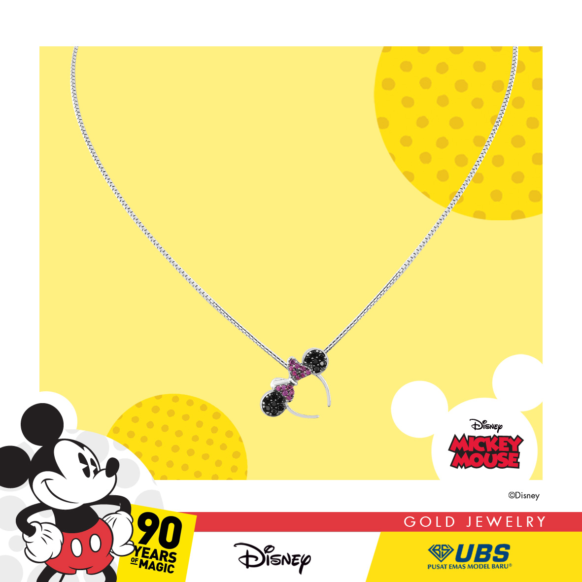 MINNIE MOUSE NECKLACE