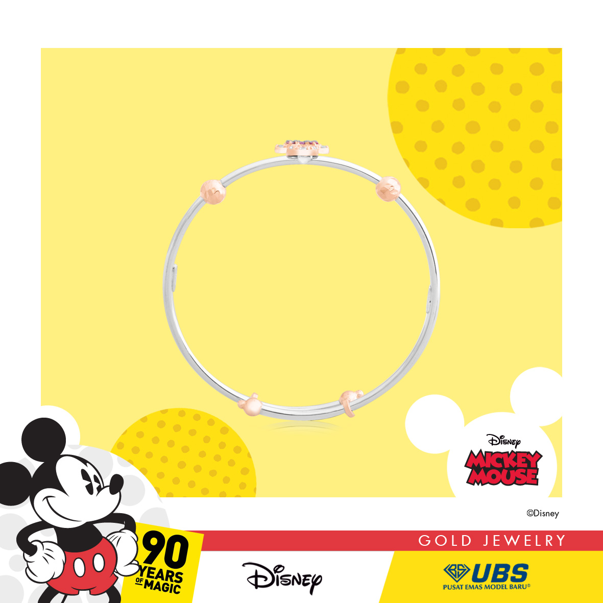 MINNIE MOUSE BABY BANGLE