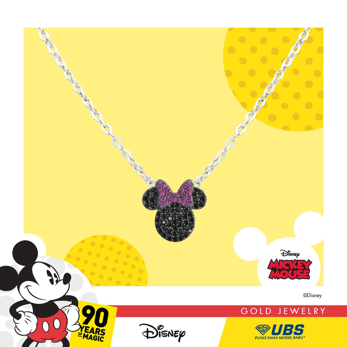 MINNIE MOUSE NECKLACE