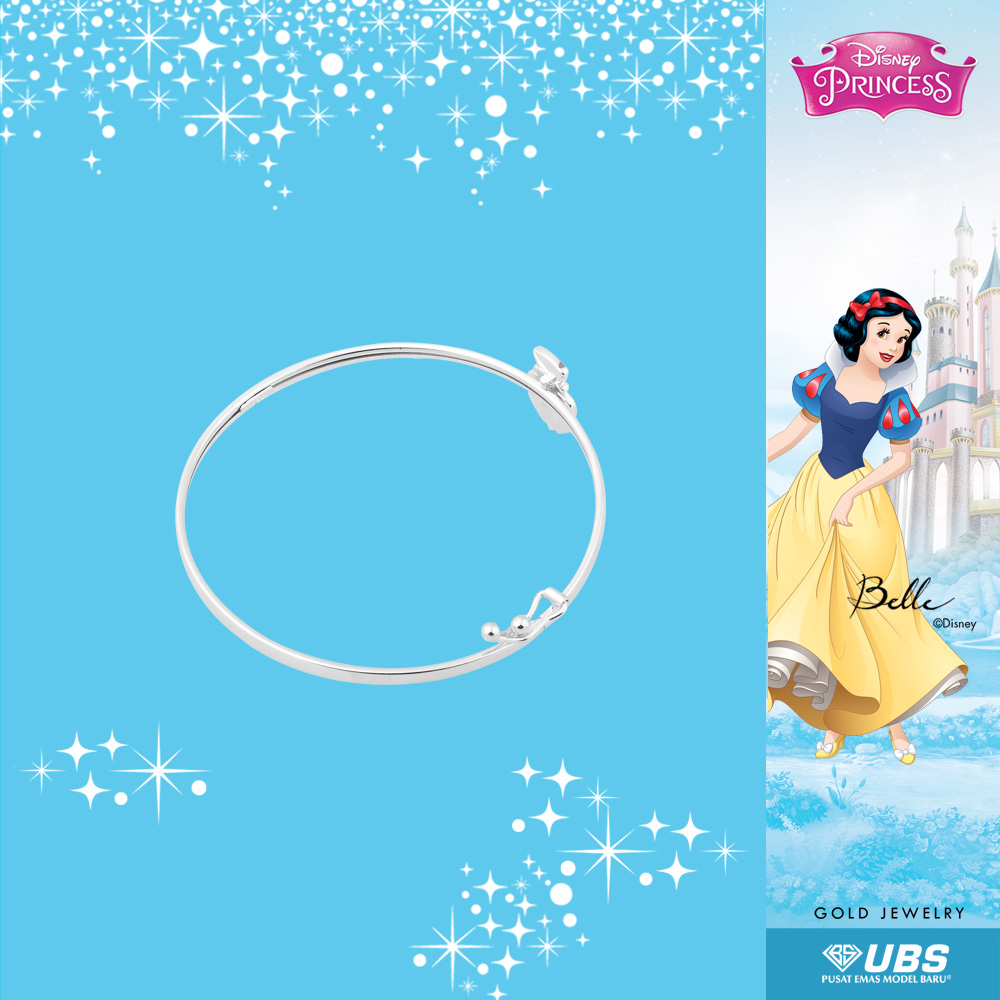 SNOW WHITE BABY BANGLE