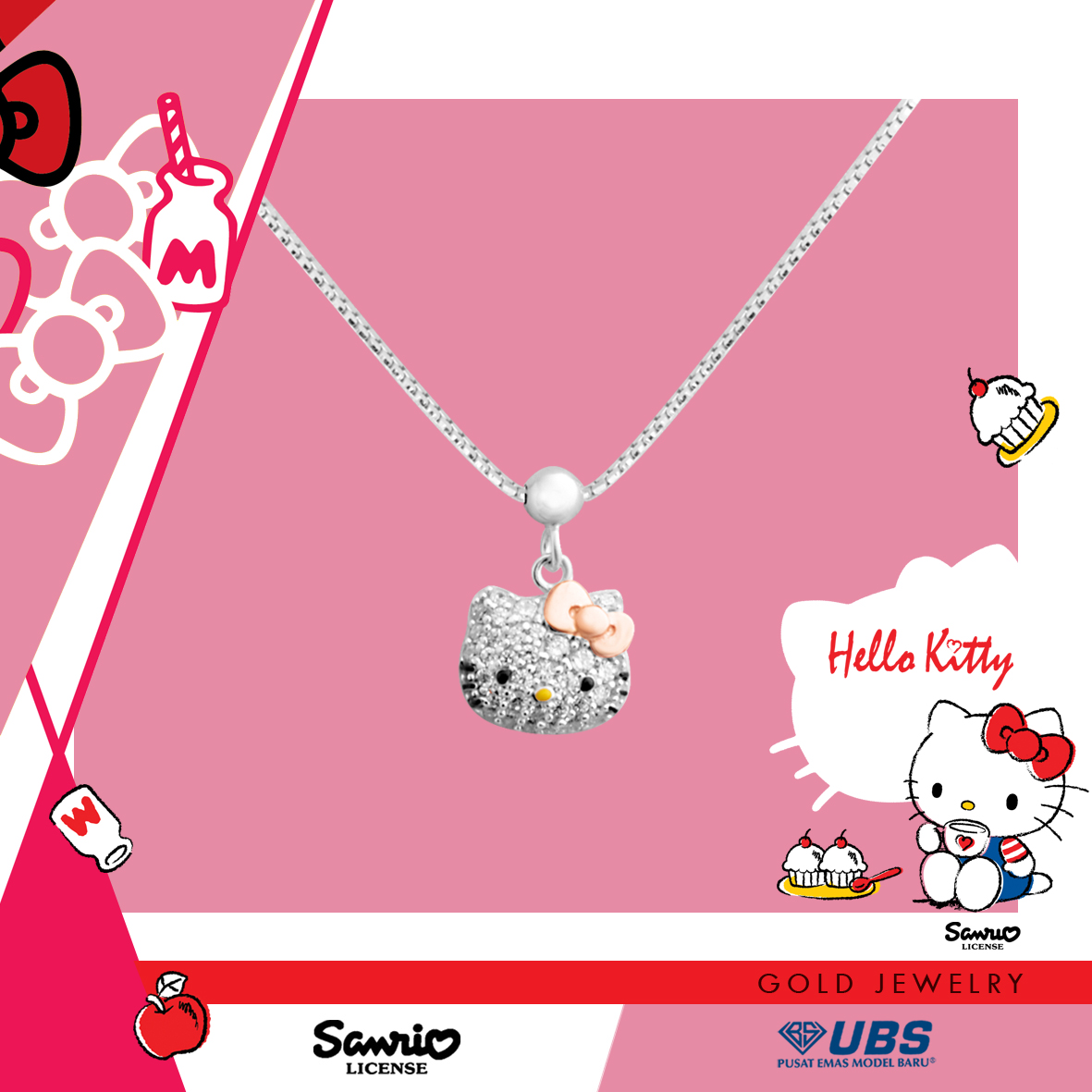 HELLO KITTY BABY NECKLACE