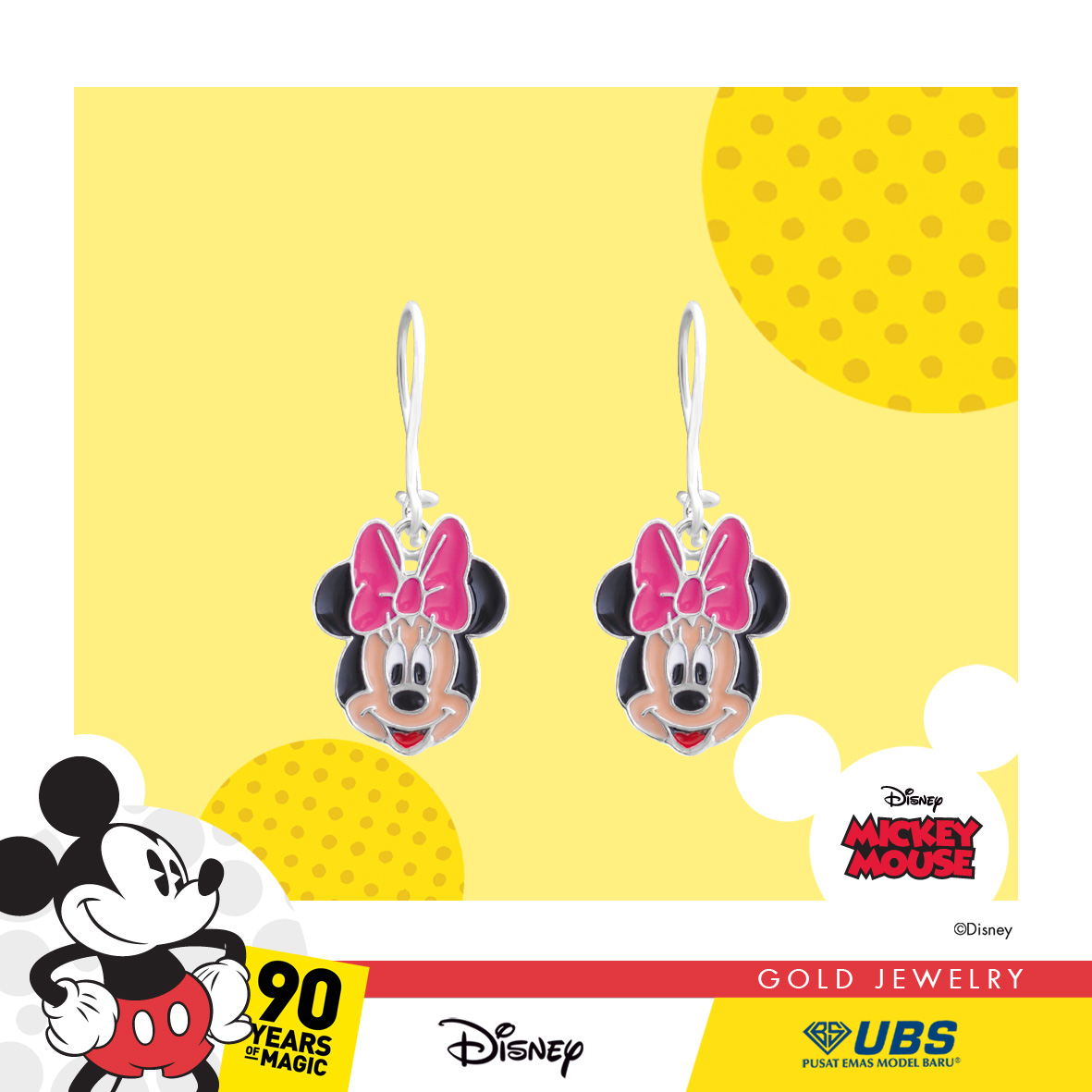 MINNIE MOUSE EARRING