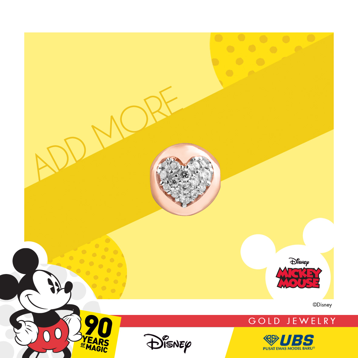 MICKEY MOUSE CHARM