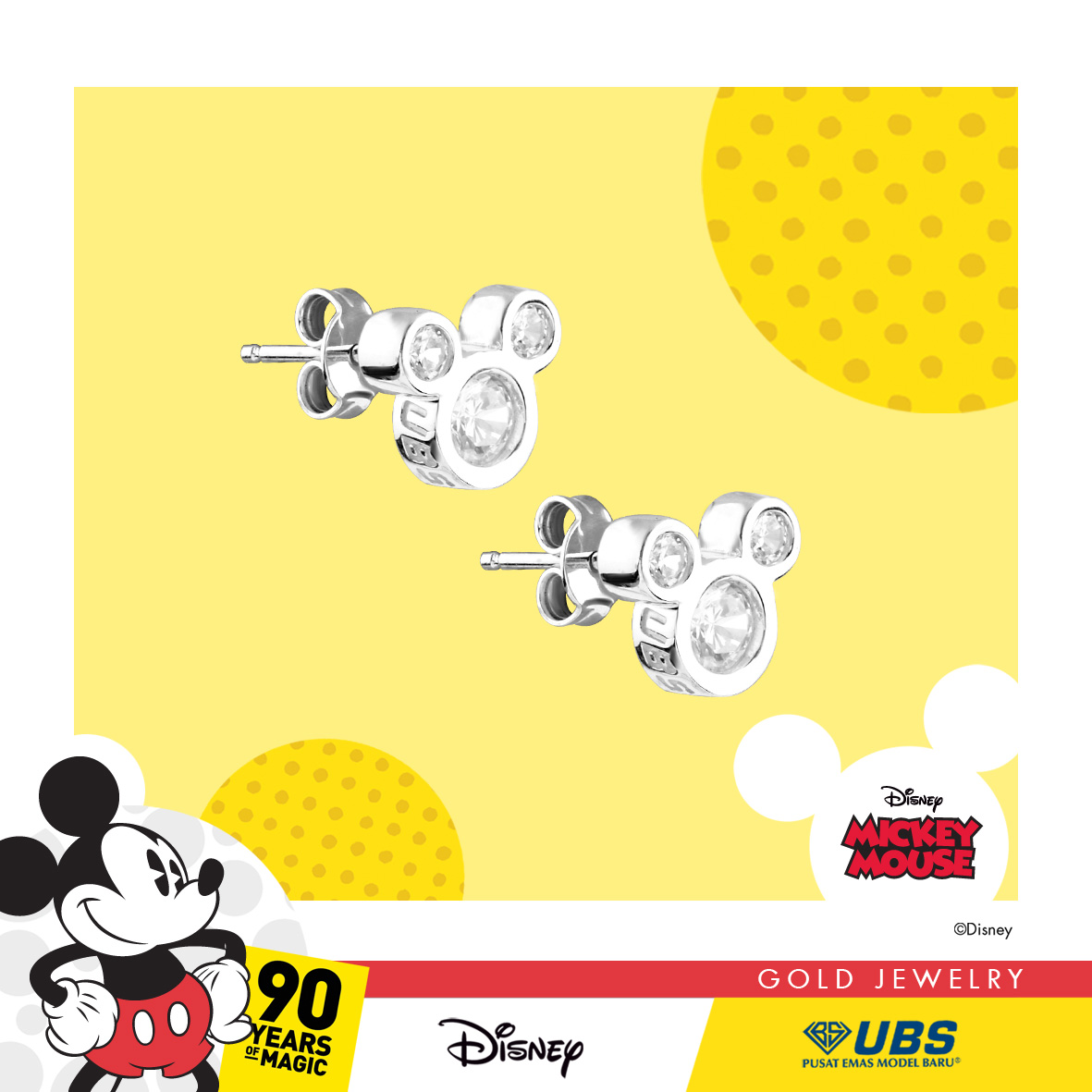 MICKEY MOUSE EARRING