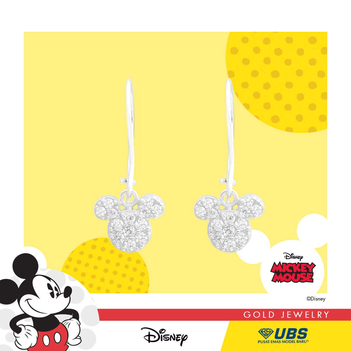 MICKEY MOUSE EARRING