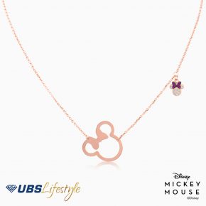 UBS Gold Kalung Emas Disney Minnie Mouse - Kky0047 - 17K