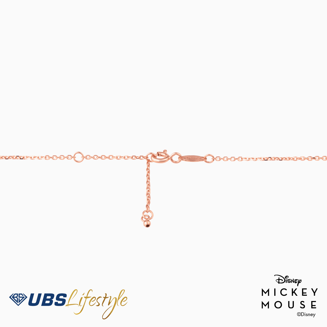 UBS Gold Kalung Emas Disney Mickey Mouse - Kky0048 - 17K