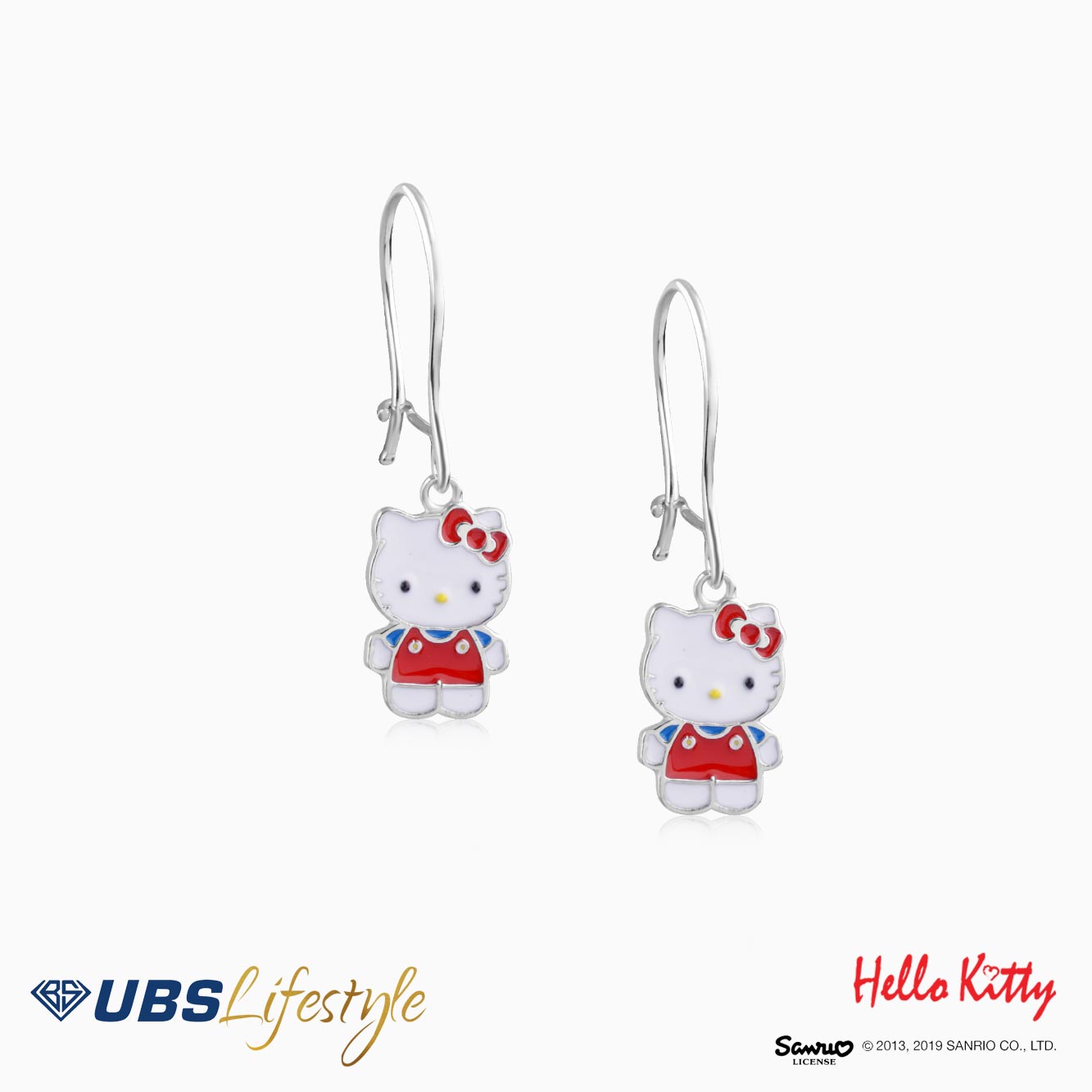 UBS Anting Emas Anak Sanrio Hello Kitty - Aaz0009 - 17K