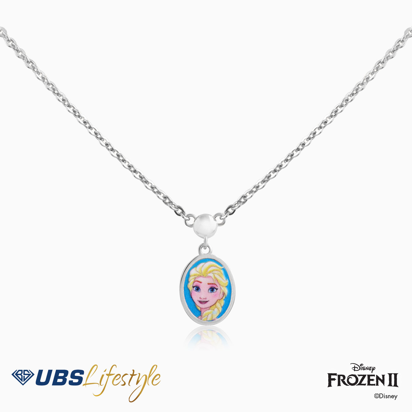  KALUNG  EMAS  ANAK  DISNEY FROZEN  UBSLifestyle Perhiasan 