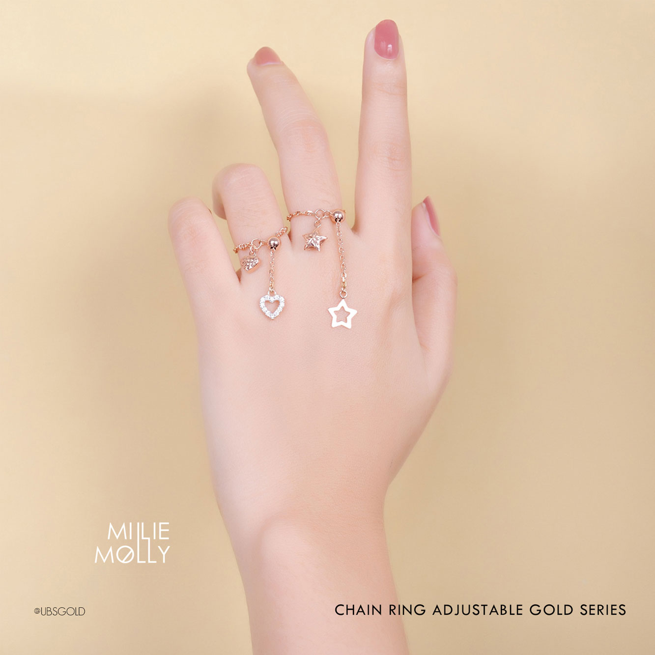 UBS Cincin Emas Millie Molly - Kcv0126 - 17k