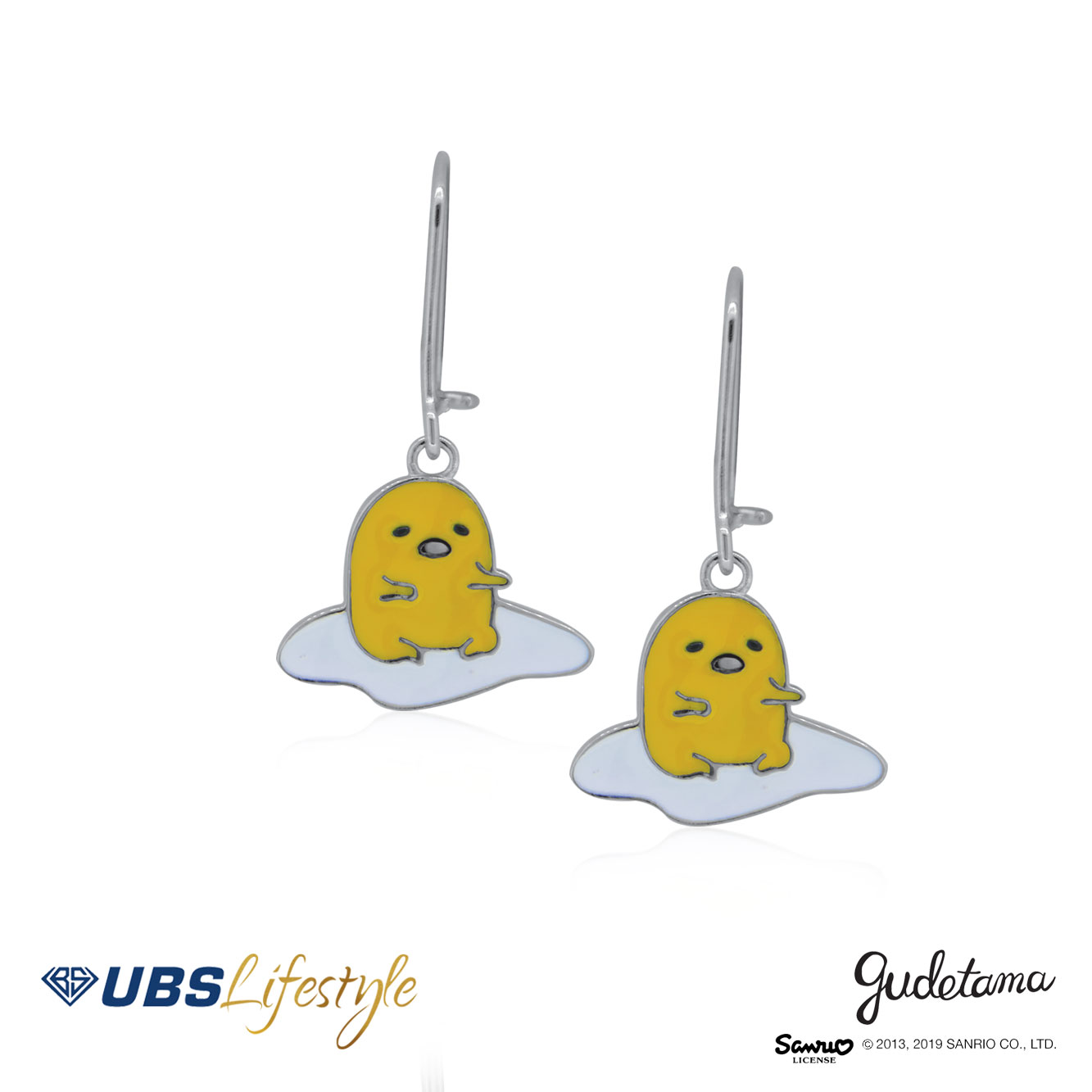 UBS Anting Emas Anak Sanrio Gudetama - Aaz0004 - 17K