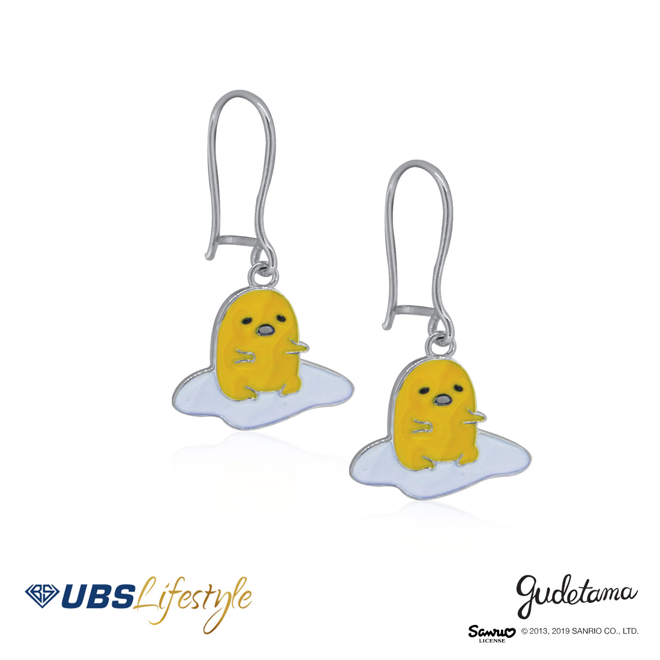 UBS Anting Emas Anak Sanrio Gudetama - Aaz0004 - 17K