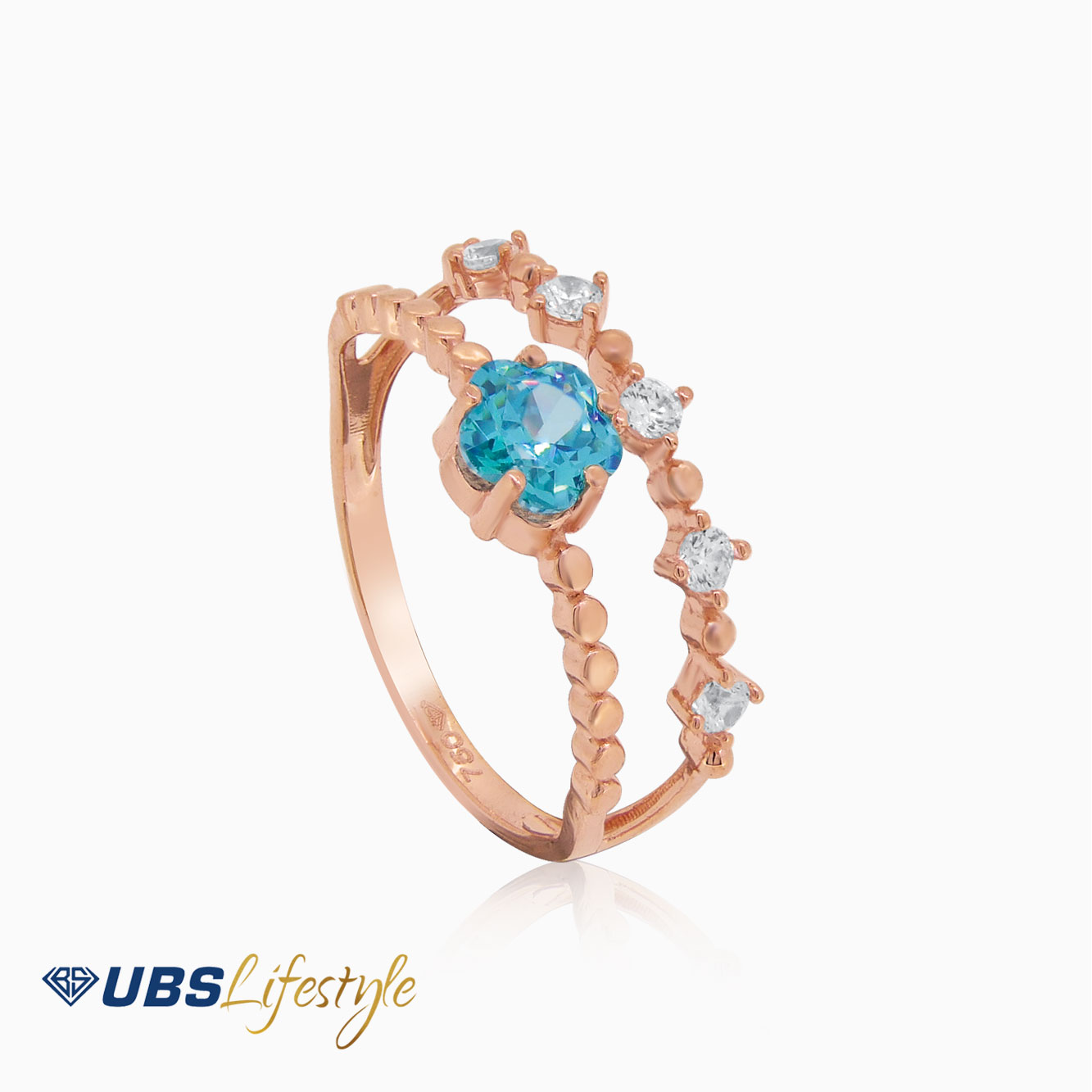 UBS Cincin Emas Rachel Rose - Cc15345 - 17K