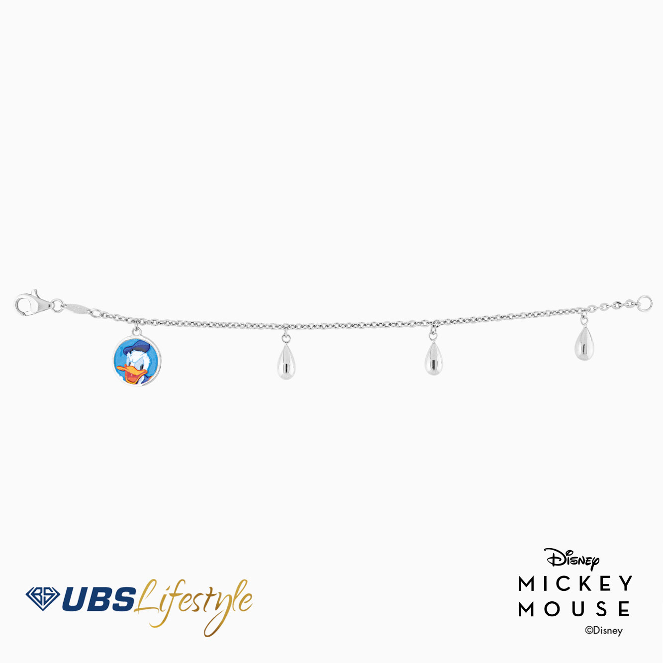 GELANG EMAS DISNEY DONALD DUCK