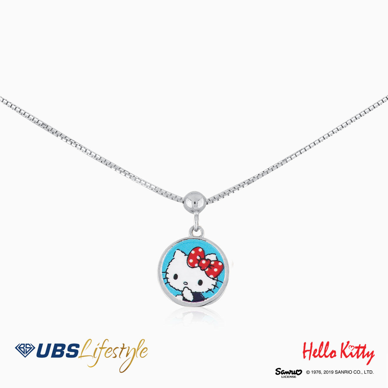  KALUNG  EMAS ANAK SANRIO HELLO  KITTY  UBSLifestyle 