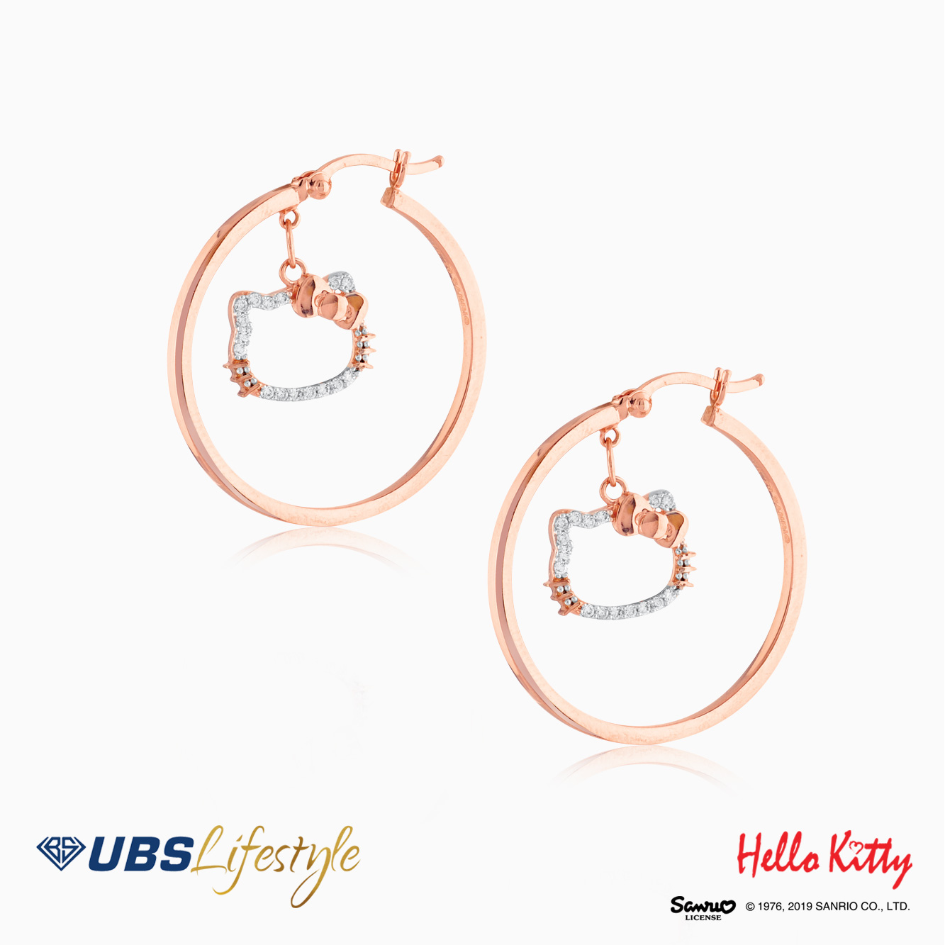 ANTING EMAS SANRIO HELLO KITTY