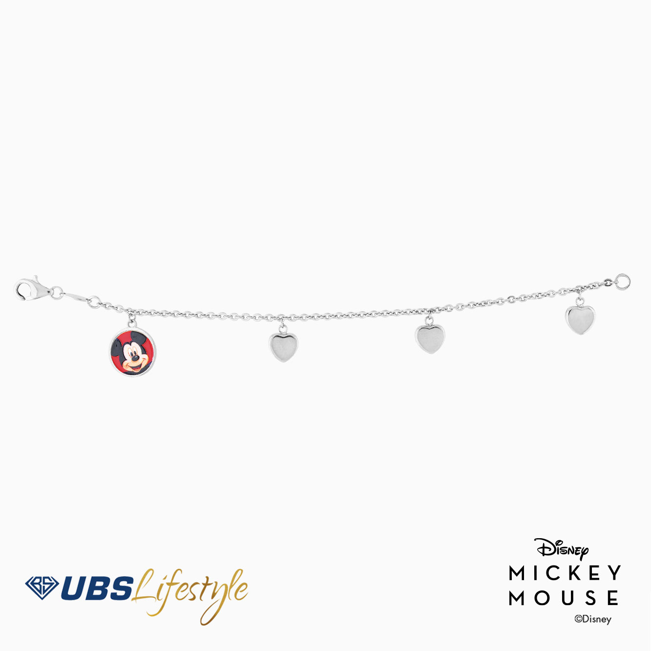 GELANG EMAS ANAK DISNEY MICKEY MOUSE