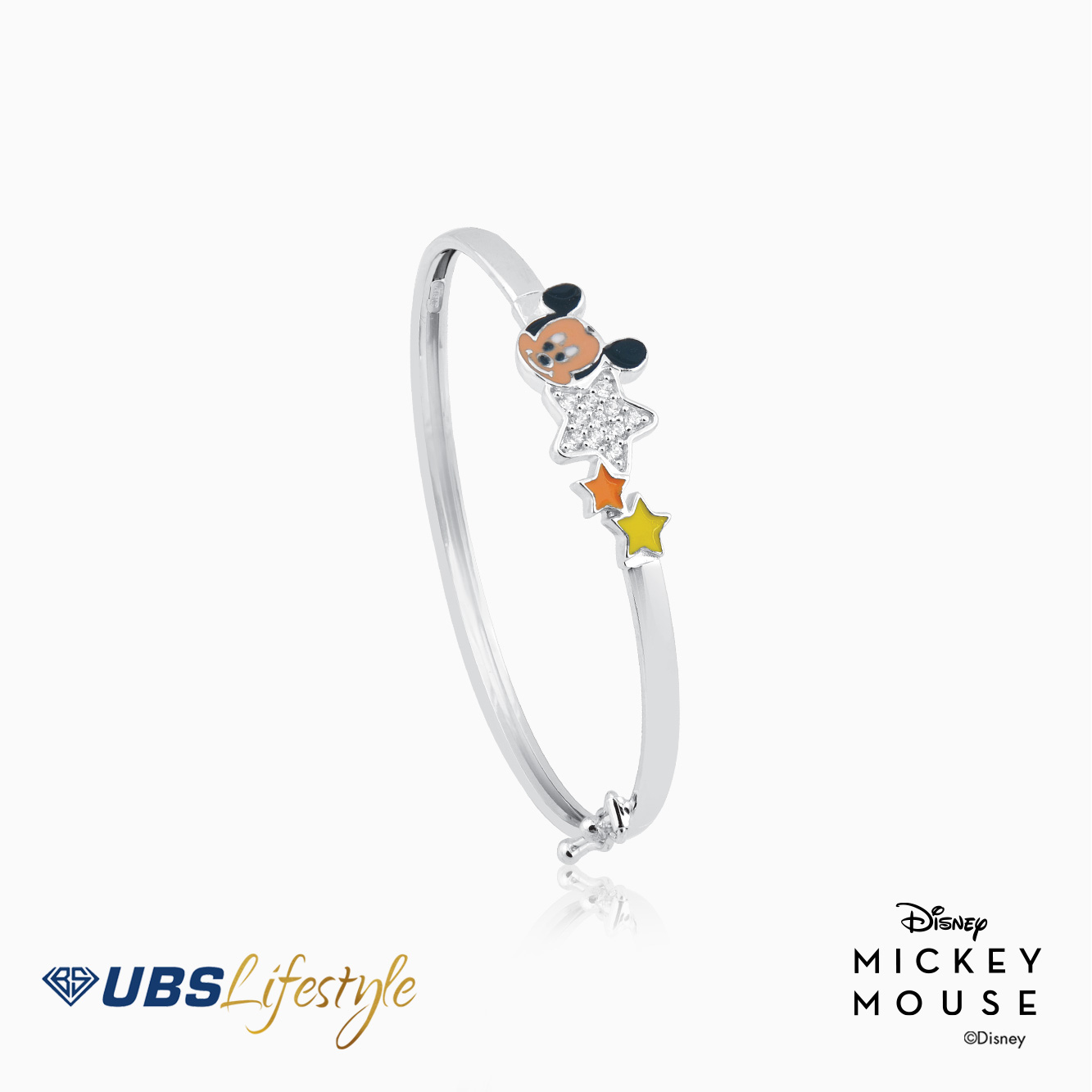 GELANG EMAS BABY MICKEY MOUSE