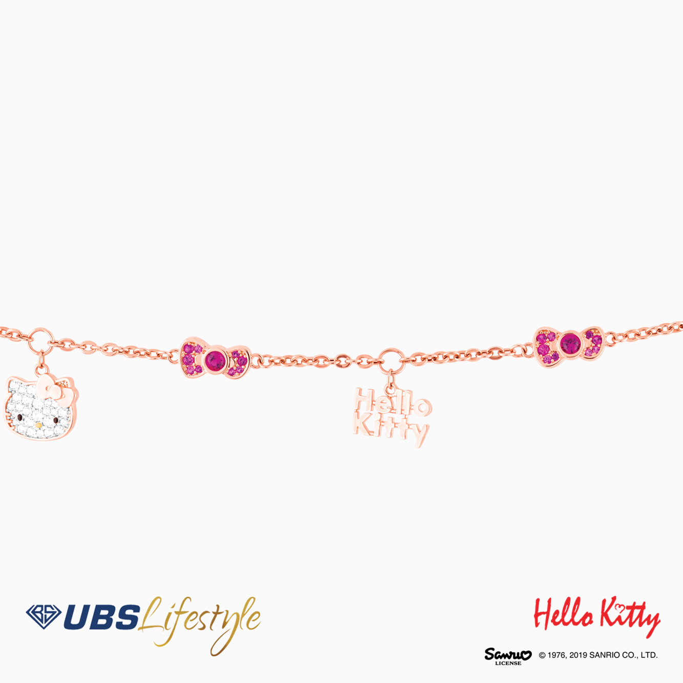 Gelang Emas Anak Sanrio Hello Kitty Ubslifestyle Perhiasan Emas Gold Jewelry