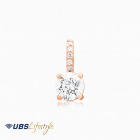 UBS Liontin Emas Le Solitaire - Clb3360 - 17K