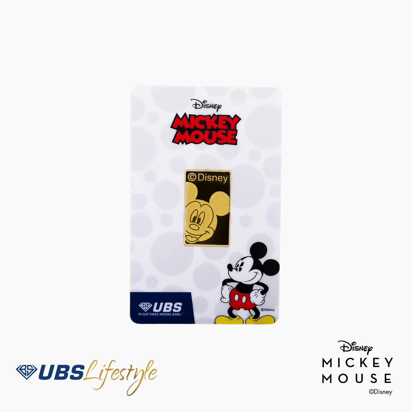 UBS Logam Mulia Disney Mickey Mouse 5 GR