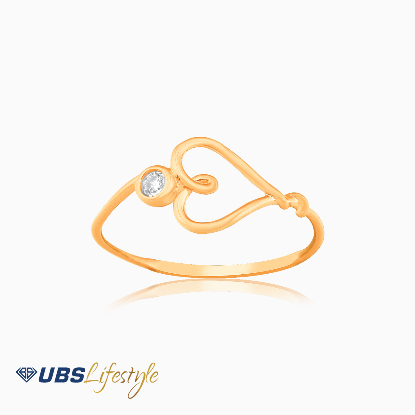 UBS Cincin Emas Linea Love - Cc15471 - 17K