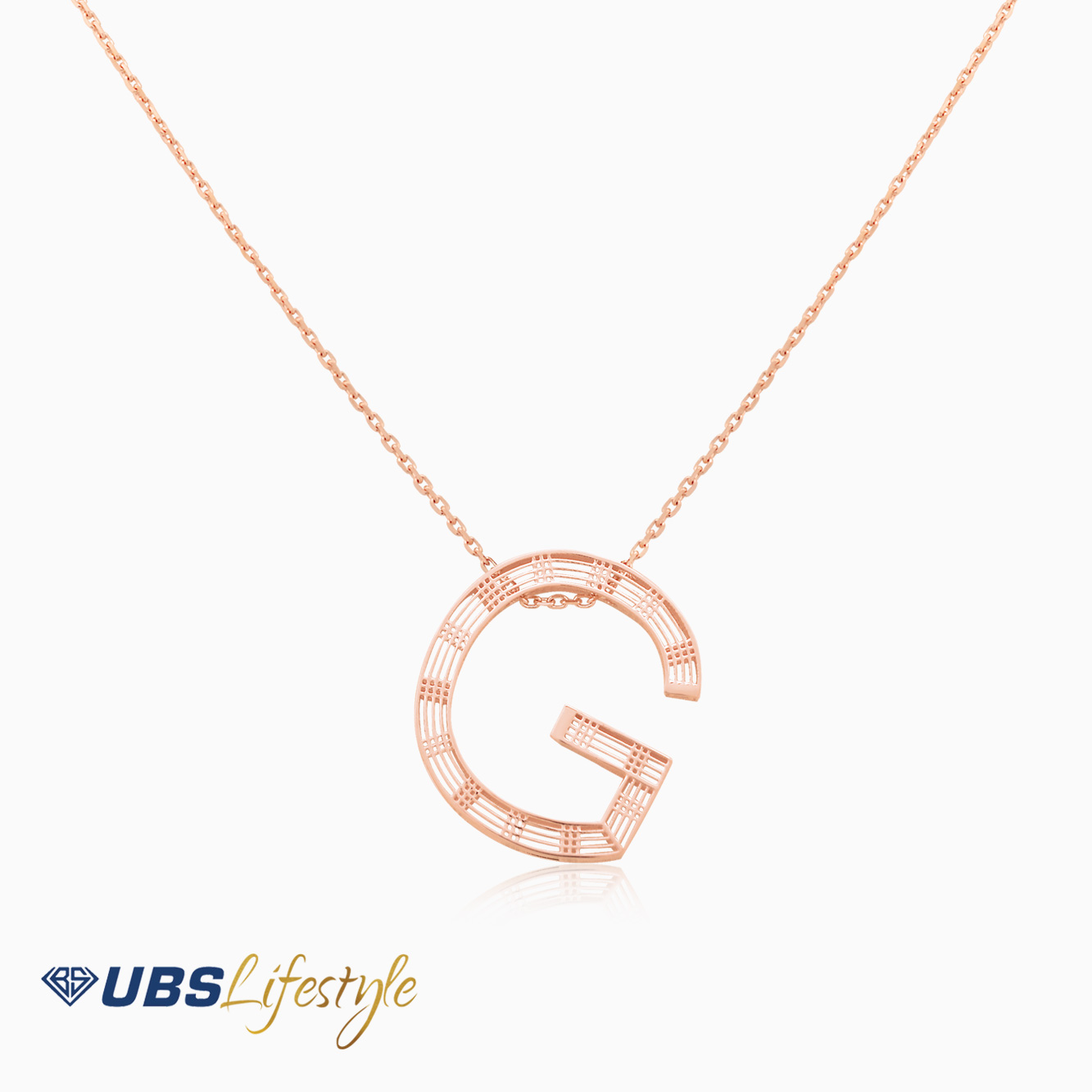 UBS Kalung Emas Carendelano Alpha Bold G – Kdk0012 – 17K