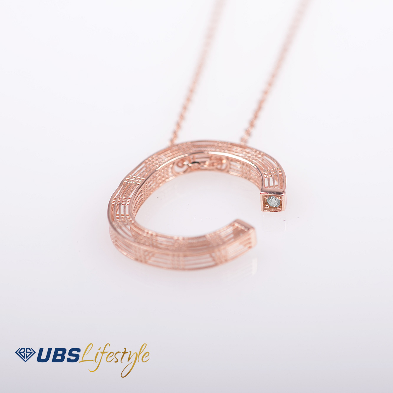 UBS Kalung Emas Carendelano Alpha Bold C – Kdk0016 – 17K