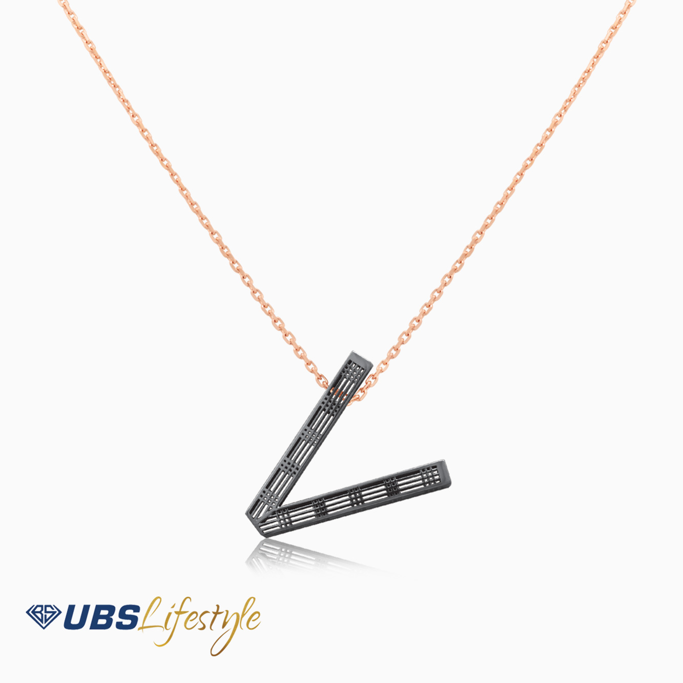 UBS Kalung Emas Carendelano Alpha Bold V – Kdk0021 – 17K