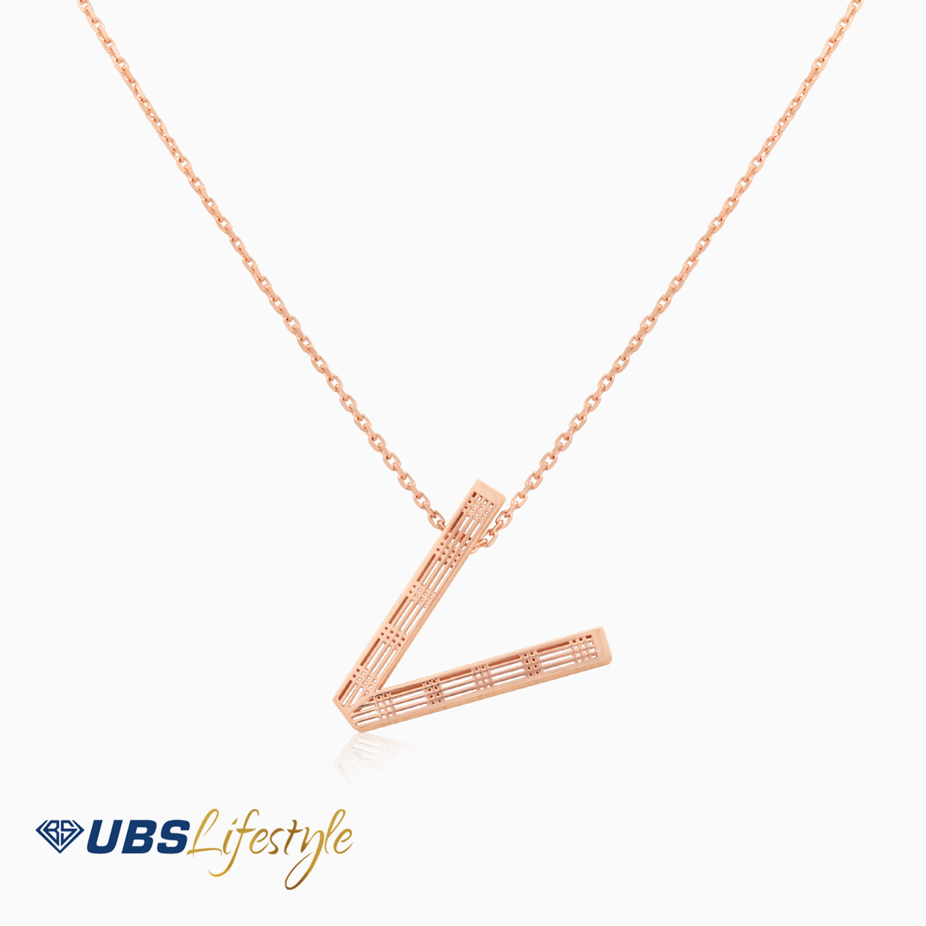 UBS Kalung Emas Carendelano Alpha Bold V – Kdk0021 – 17K