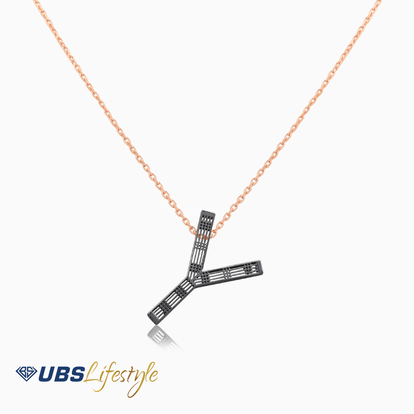 UBS Kalung Emas Carendelano Alpha Bold Y – Kdk0023 – 17K