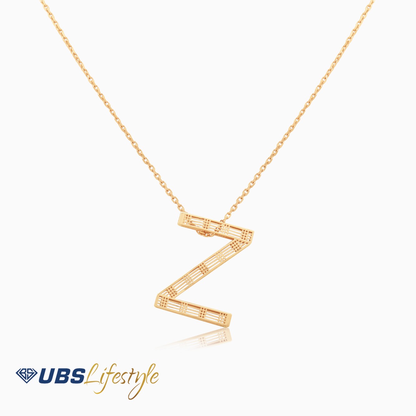 UBS Kalung Emas Carendelano Alpha Bold Z – Kdk0024 – 17K