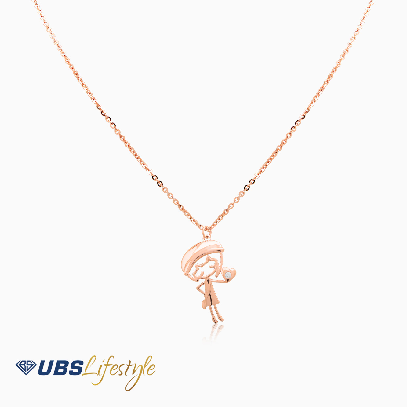 UBS Kalung Emas Linea Mon Cheri - Kkv14270 - 17K