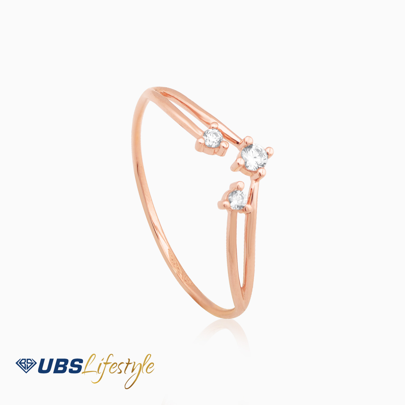 CINCIN EMAS SPARKLING 17K | UBSLifestyle - Perhiasan Emas - Gold Jewelry