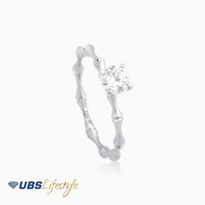 UBS Cincin Emas Arty Solitaire - Ecd1418 - 17K