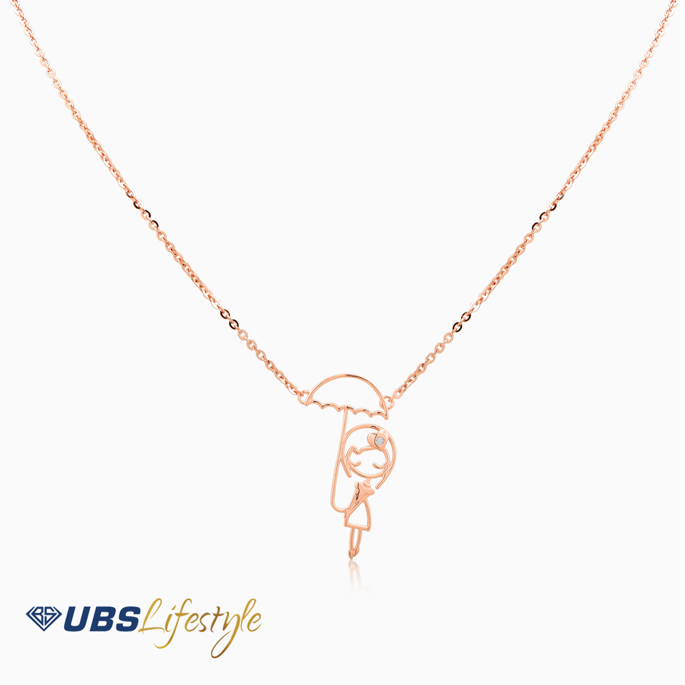 UBS Kalung Emas Linea Mon Cheri - Kkv14273 - 17K