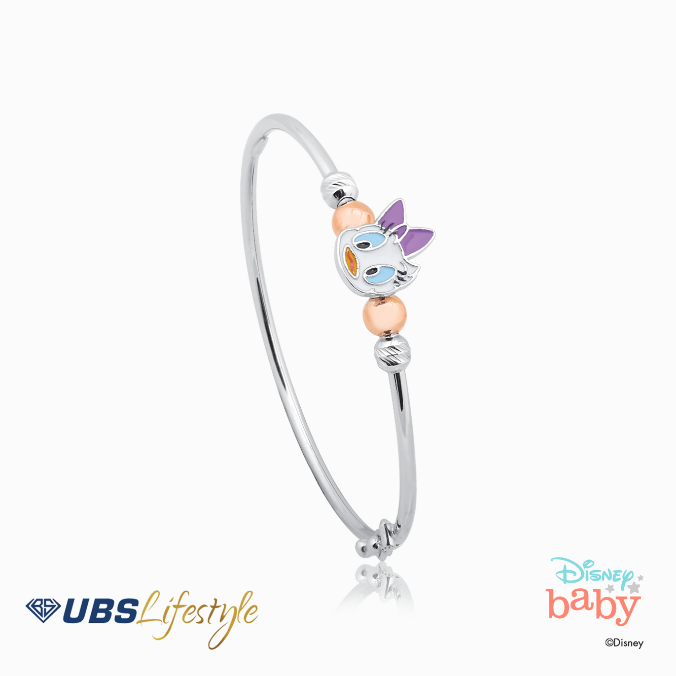 UBS Gelang Emas Anak Disney Daisy Duck - Vgy0089 - 17K