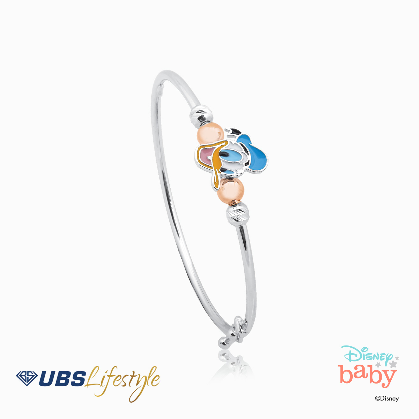 GELANG EMAS BABY DISNEY DONALD DUCK 17K