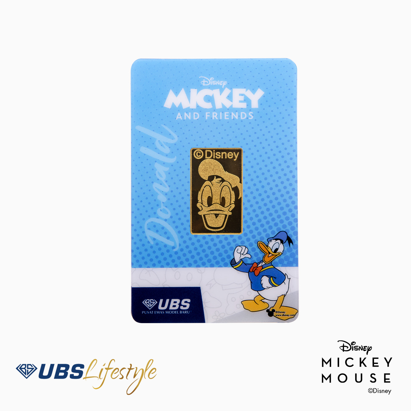 UBS Logam Mulia Disney Donald Duck 5 Gr