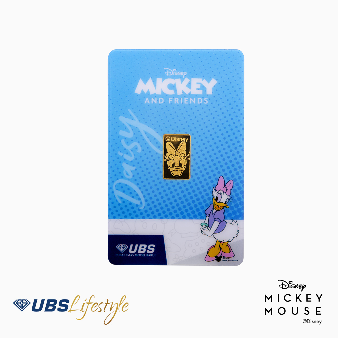 UBS Logam Mulia Disney Daisy Duck 2 Gr