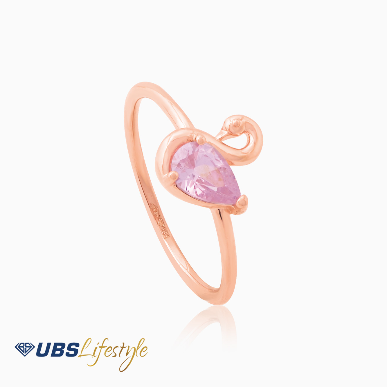 UBS Cincin Emas Rachel Rose - Cc15655 - 17K