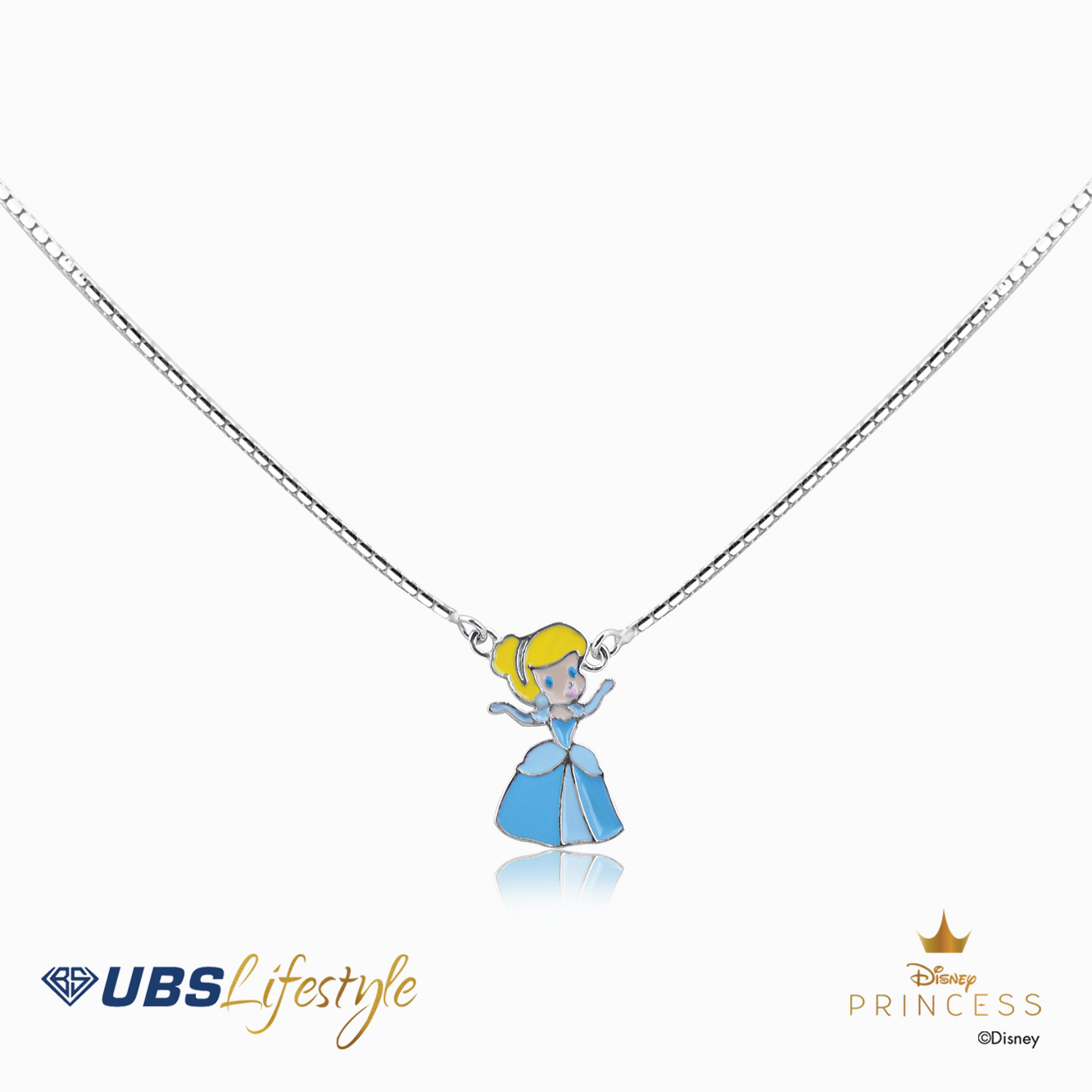 UBS Kalung Emas Anak Disney Princess Cinderella - Kky0149 - 17K