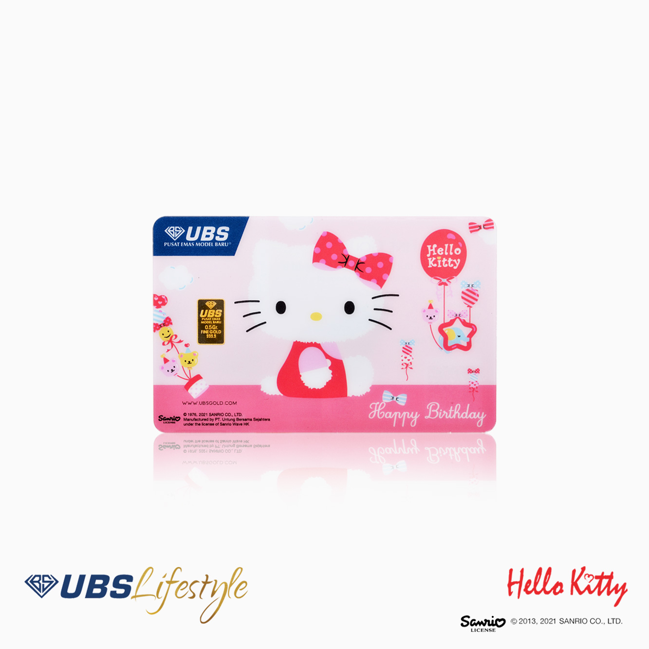 UBS Sanrio Hello Kitty Birthday 0.5 Gr