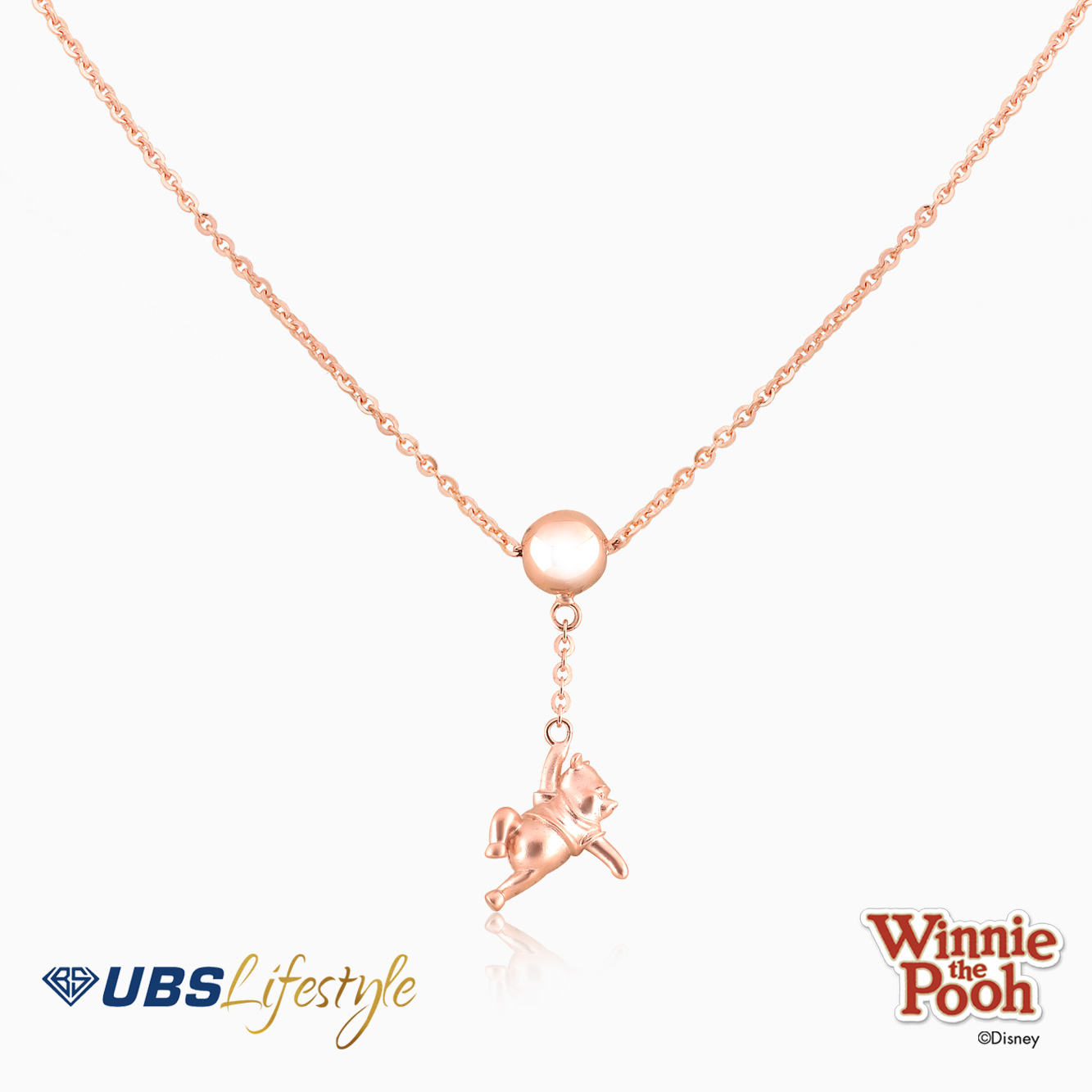 UBS Kalung Emas Disney Winnie The Pooh - Kky0210 - 17K