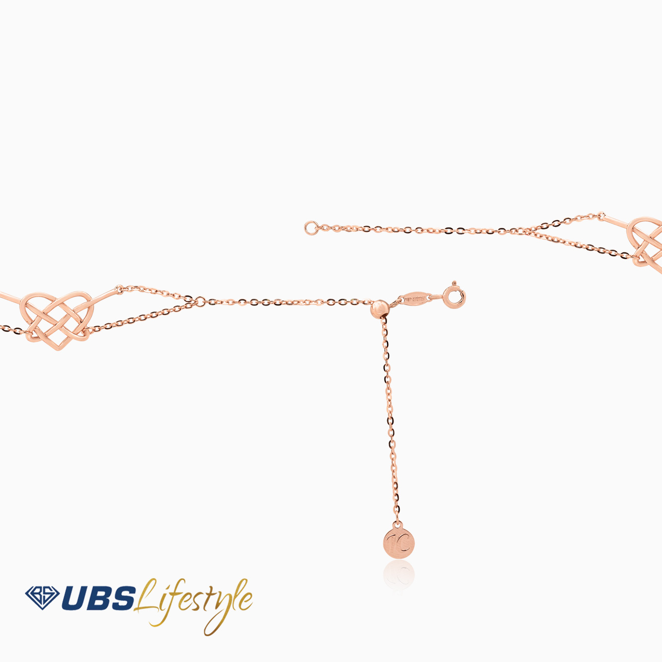 UBS Gelang Emas Ikatan Cinta - Kgv6399 - 8K
