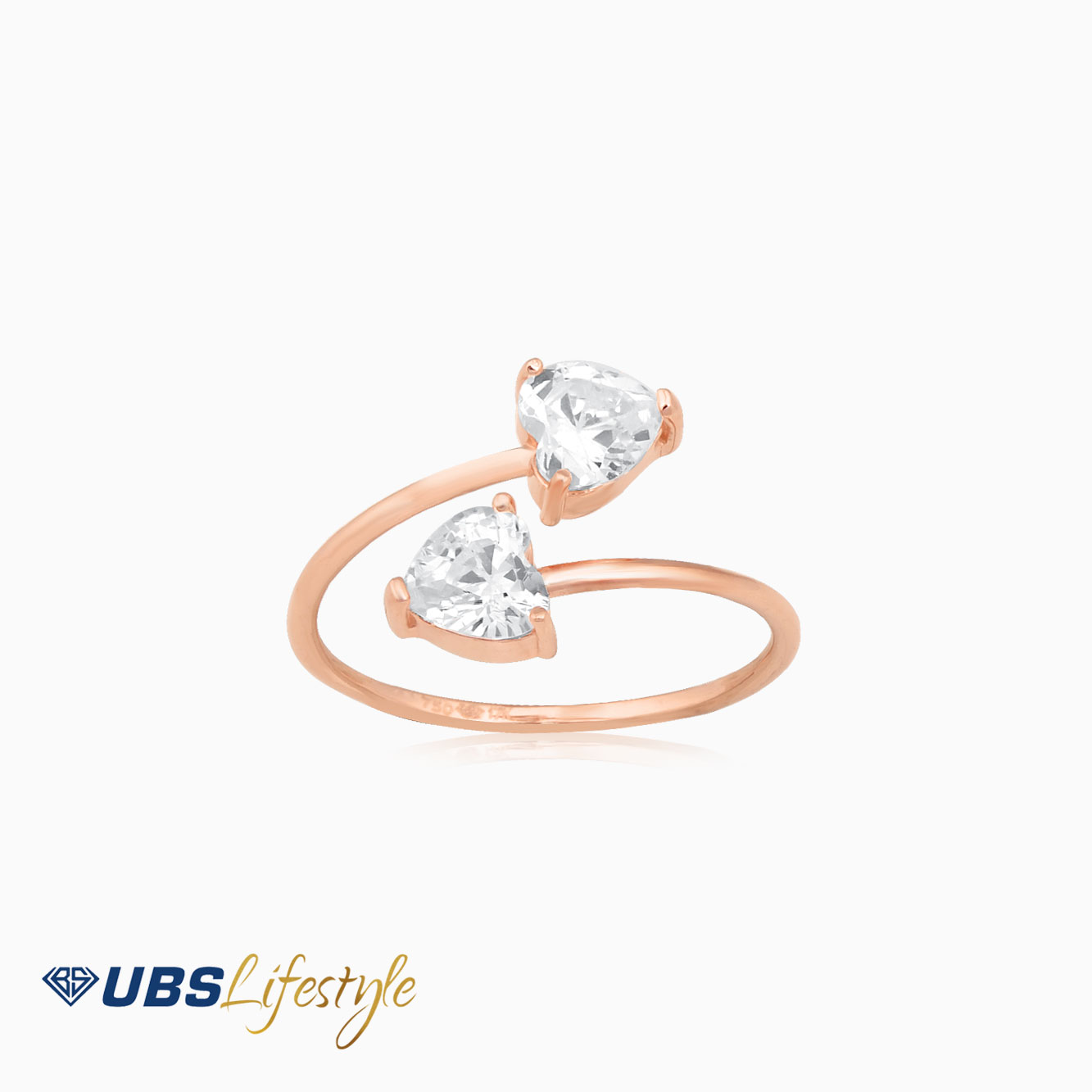 UBS Cincin Emas Rachel Rose - Cc15625 - 17K